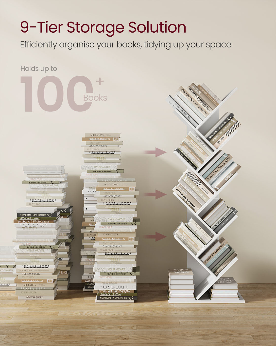8 Tier Tree Bookshelf - image 4