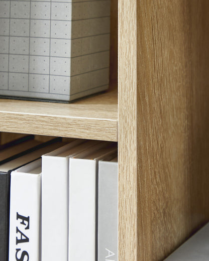 Wooden 5-Grid Bookcase - image 2