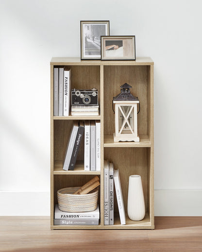 Wooden 5-Grid Bookcase - image 5