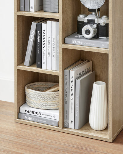 Wooden 5-Grid Bookcase - image 7