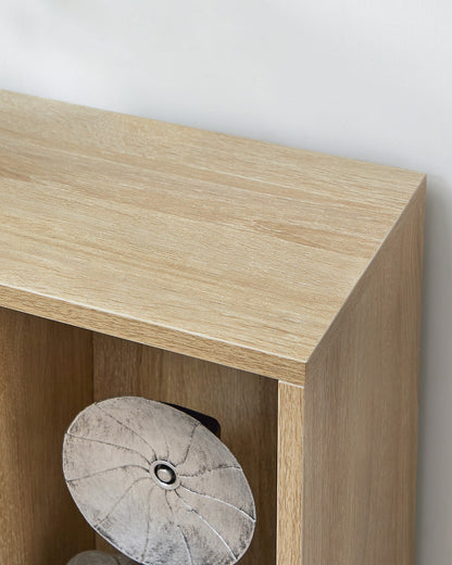 Wooden 5-Grid Bookcase - image 10