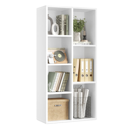 White 5-Grid Bookcase - image 11