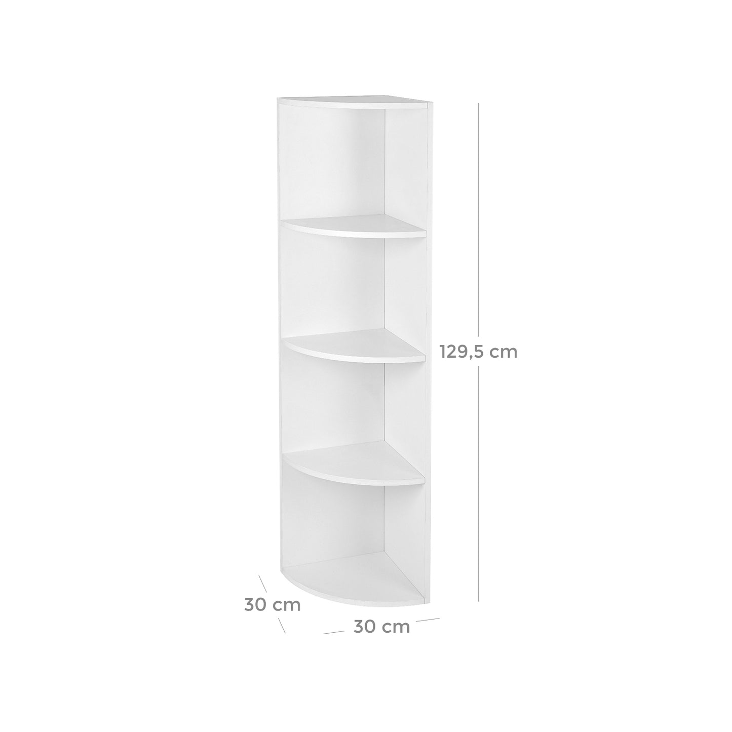 4 Tiers Corner Shelf - image 9