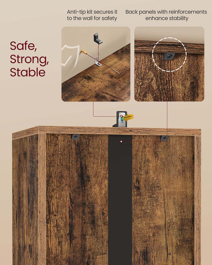 3-Tier cube bookshelf with open shelves - image 10