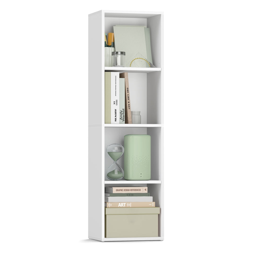 3-Tier cube bookshelf with open shelves - image 7