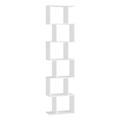 Bookshelf with cube shelves and room divider storage - image 1