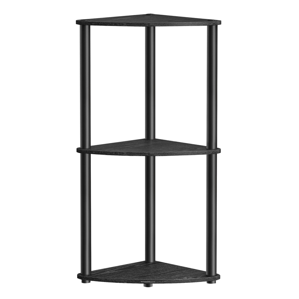 5-Tier Corner Shelf 38.3 x 27 x 139 cm Toolless Assembly - image 13