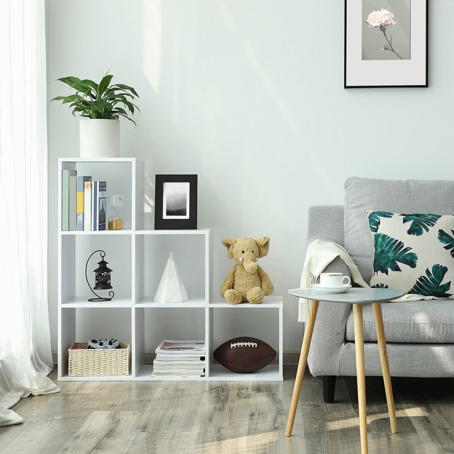 6 Cubes Staircase Shelf - image 5