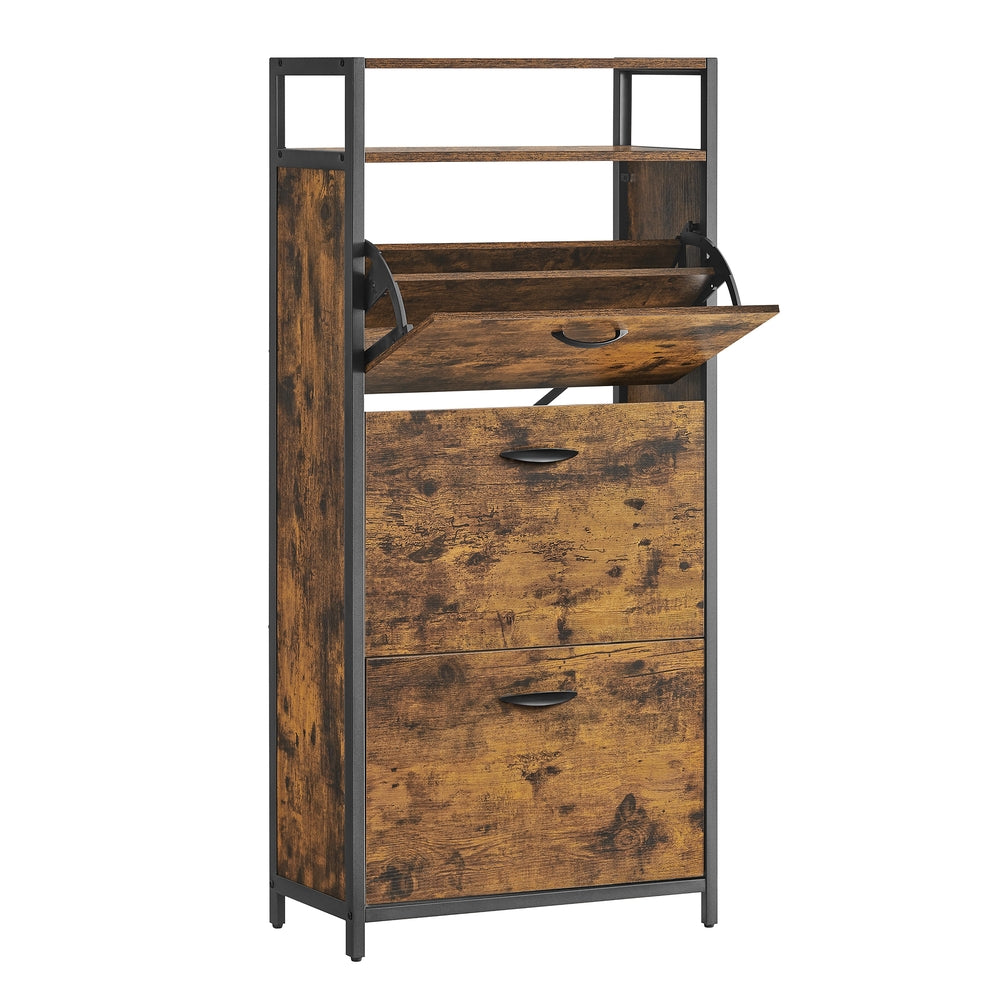 Shoe Cabinet With 3 Flip Doors - image 1