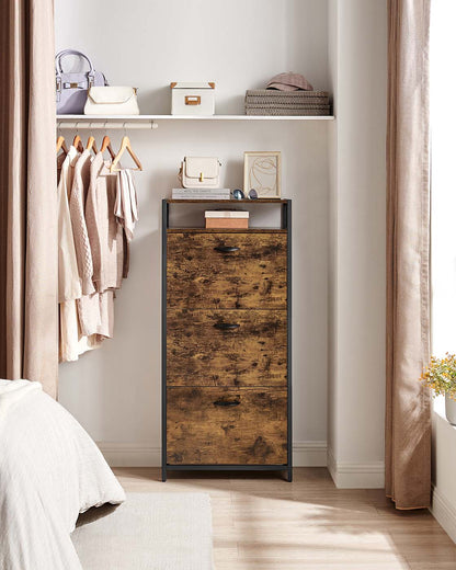 Shoe Cabinet With 3 Flip Doors - image 2