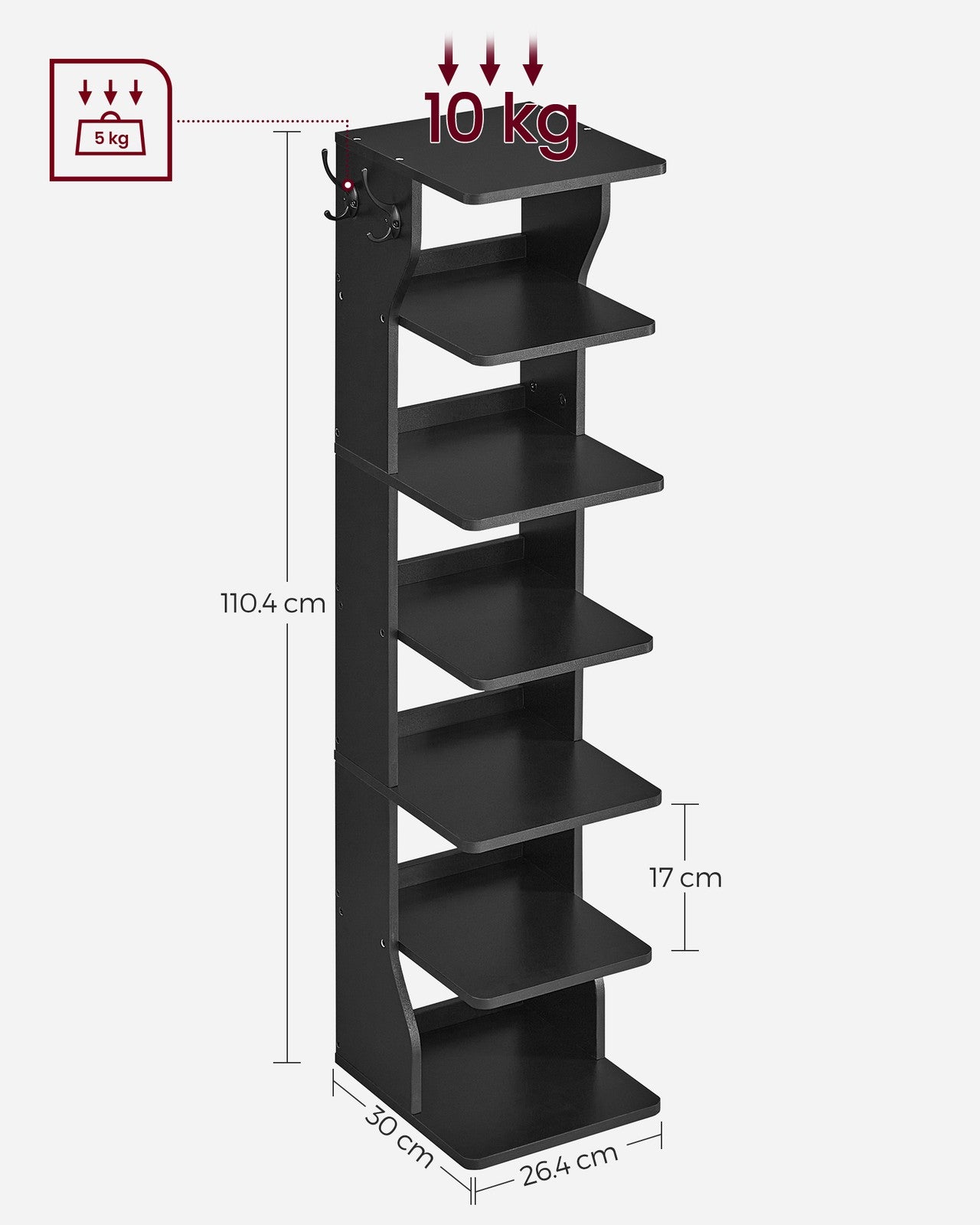 Narrow Shoe Storage Organiser - image 15