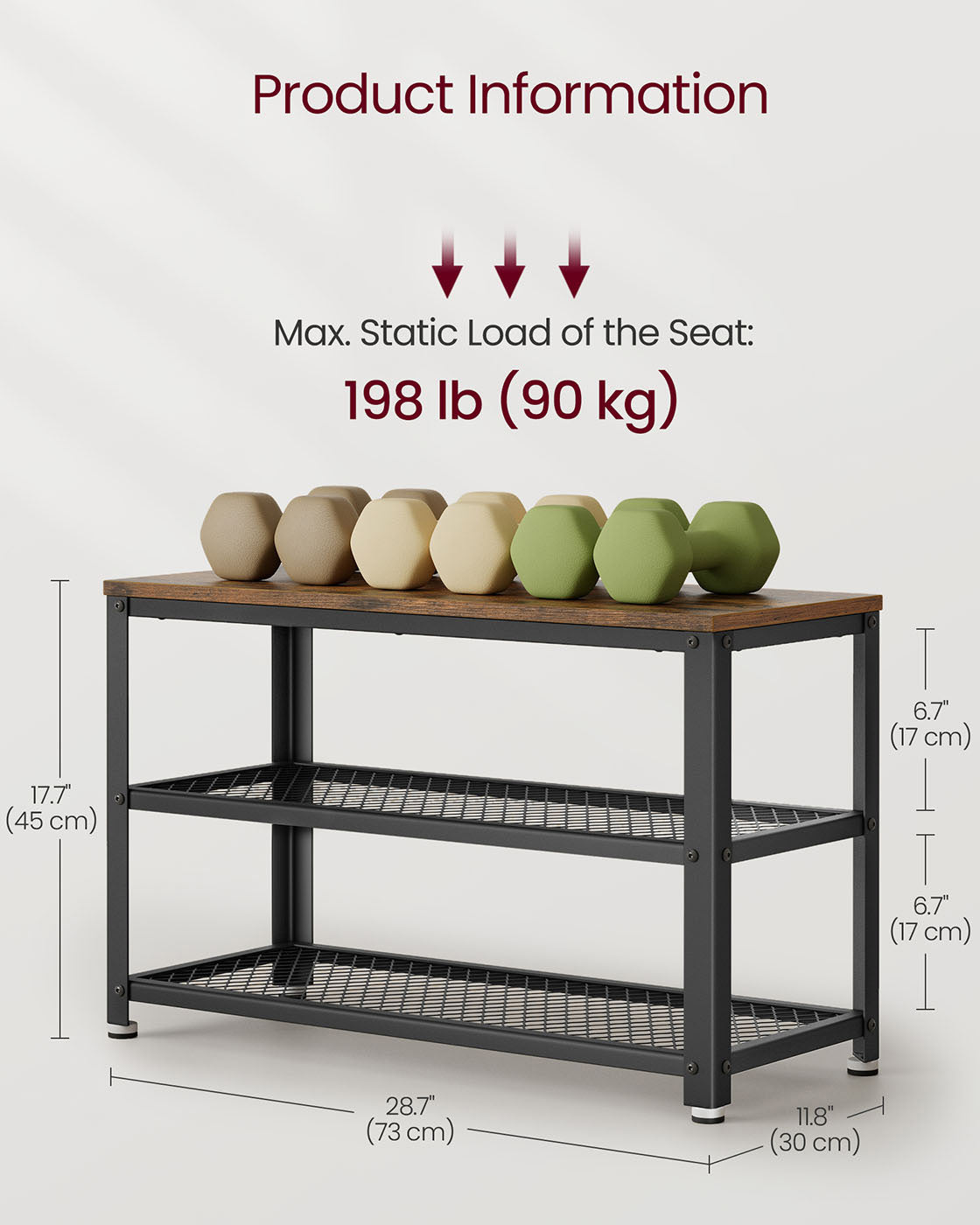 Industrial Storage Shoe Bench - image 5