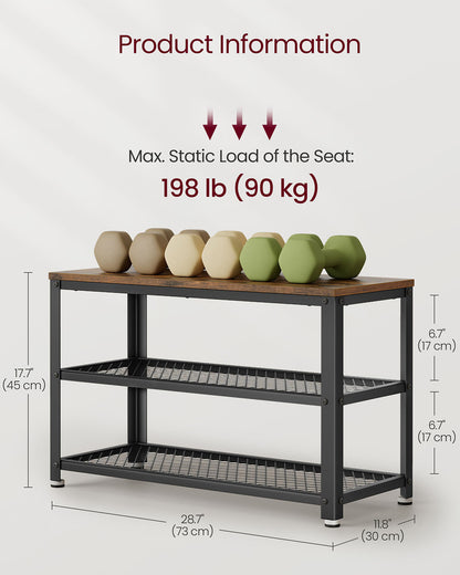 Industrial Storage Shoe Bench - image 5
