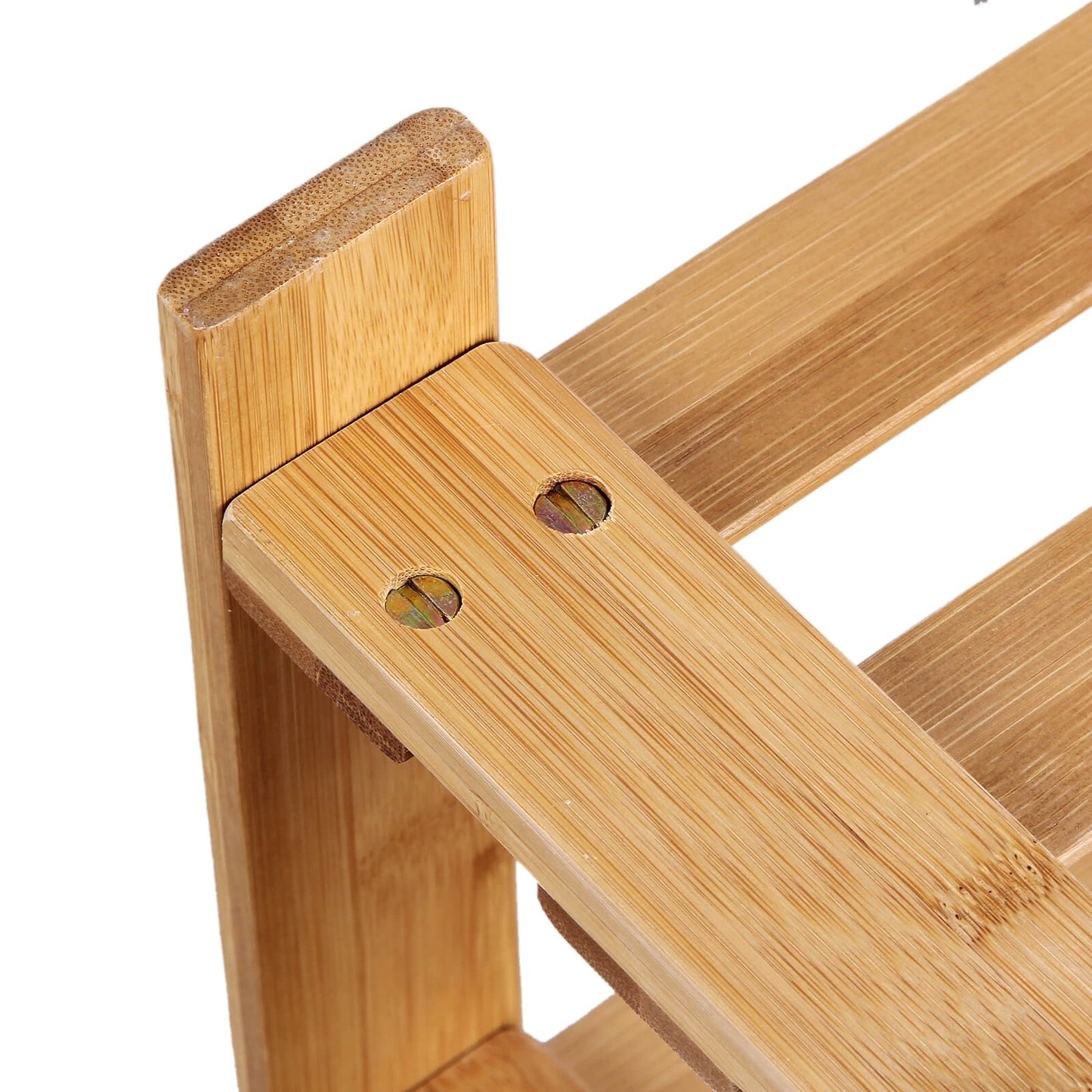 Bamboo Storage Shoe Bench - image 5