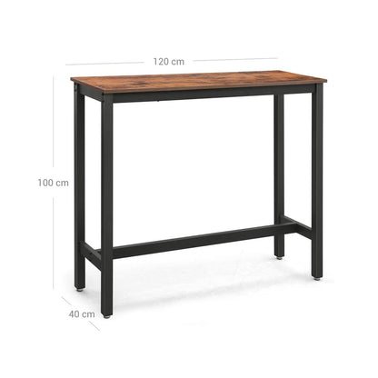 Narrow Rectangular Bar Table - image 9