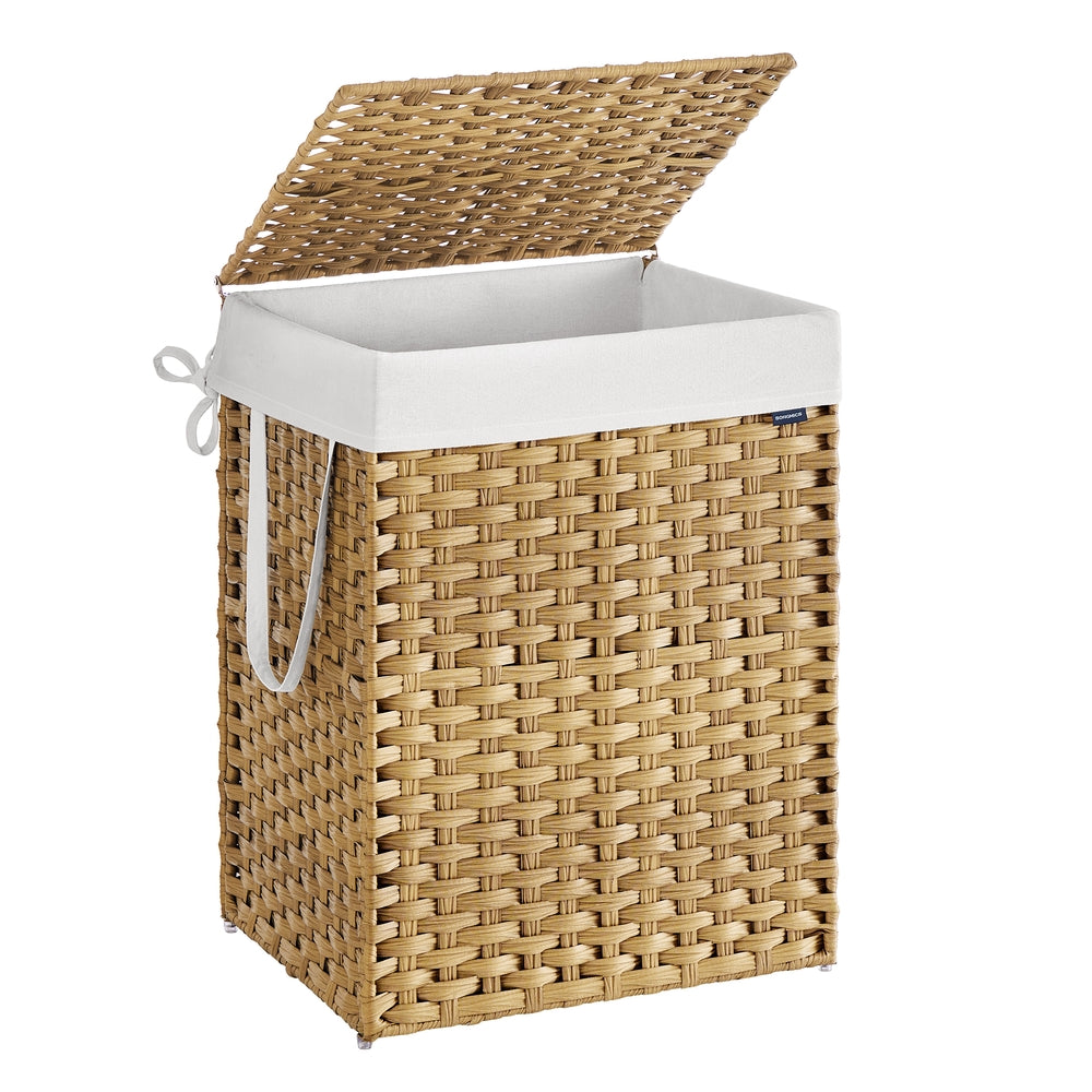 Handwoven Laundry Basket - image 26