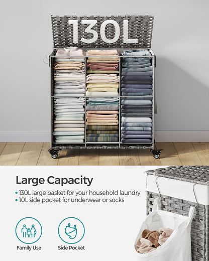 Laundry Hamper with Removable Bag - image 17