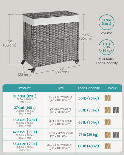 Laundry Hamper with Removable Bag - image 18
