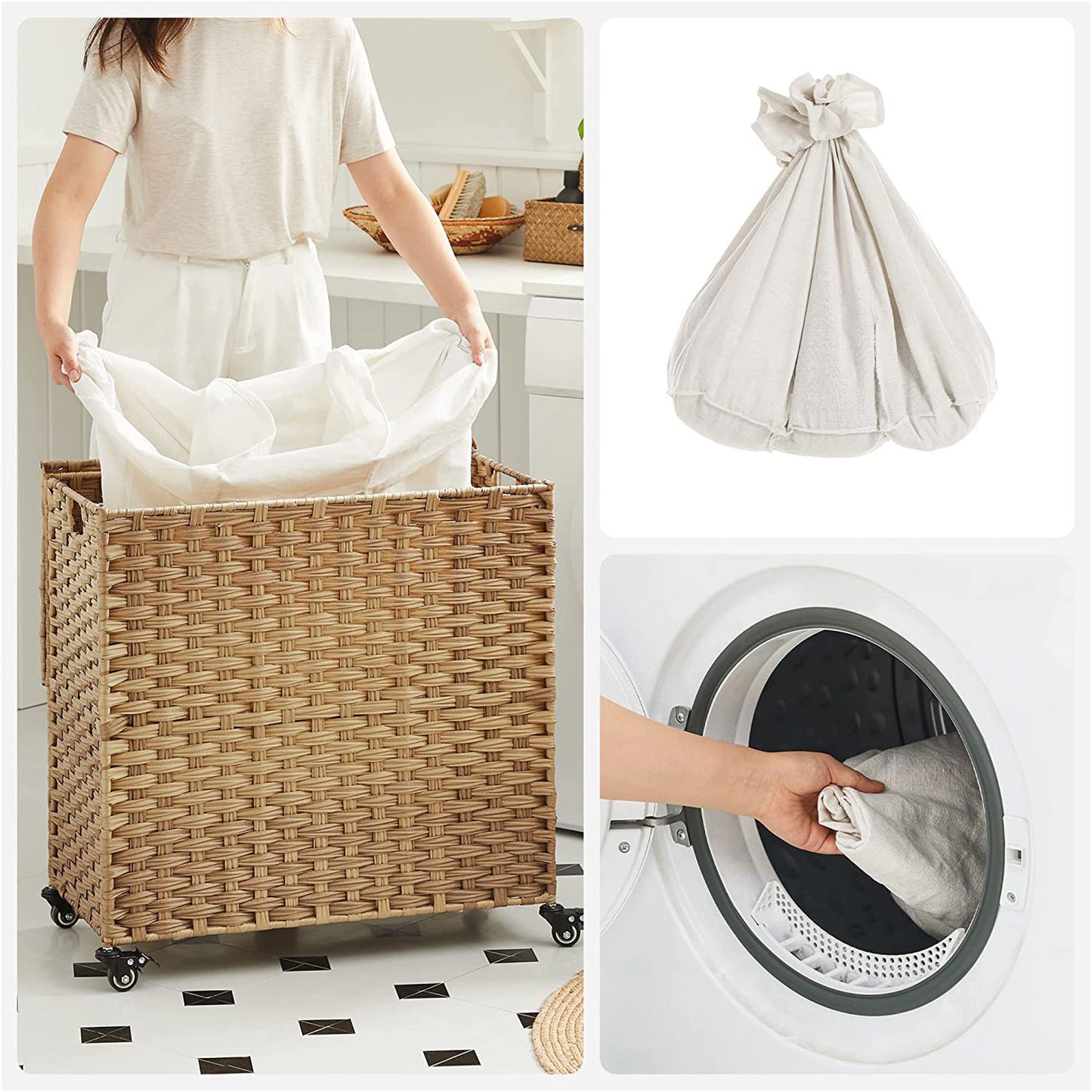 Laundry Hamper with Removable Bag - image 6