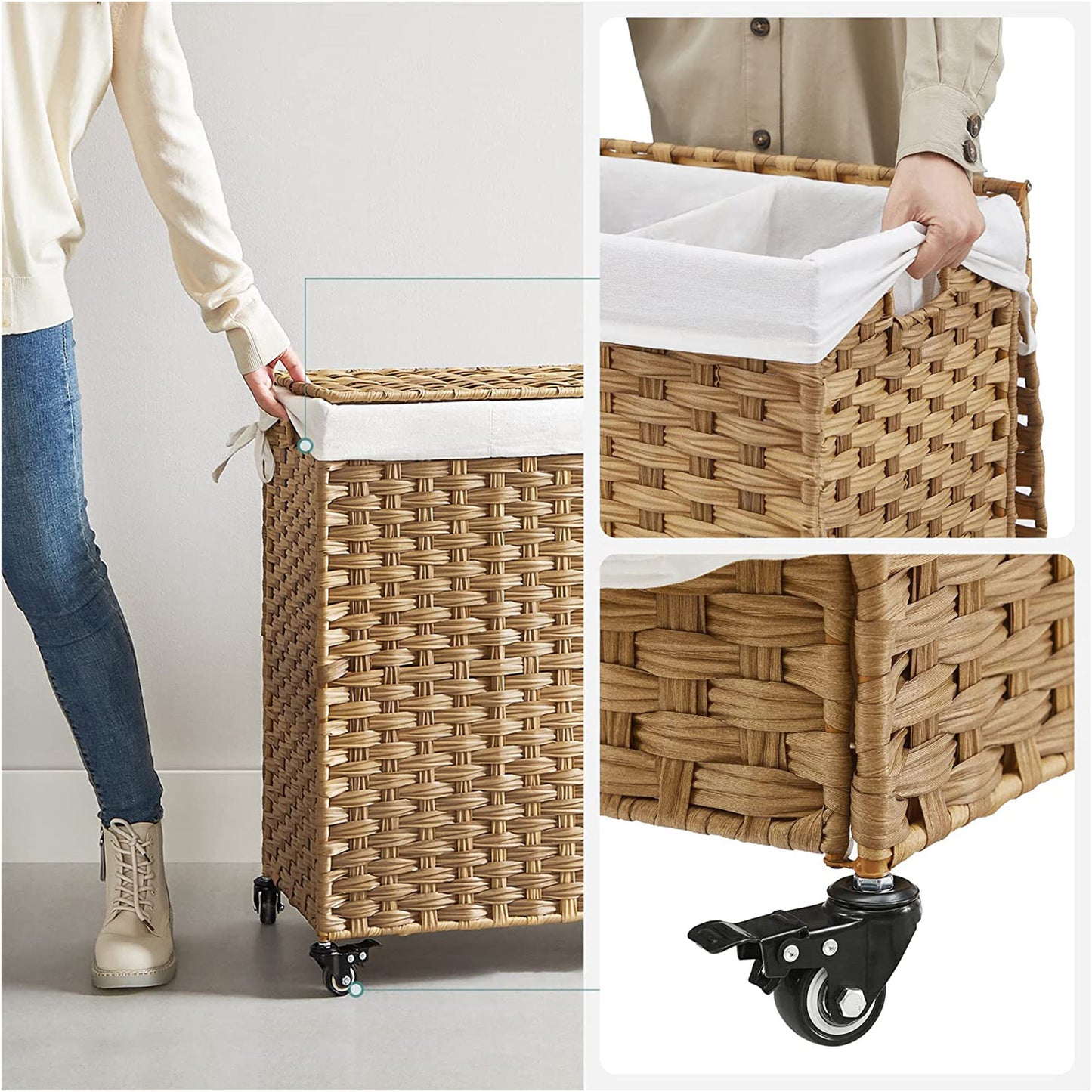 Laundry Hamper with Removable Bag - image 8