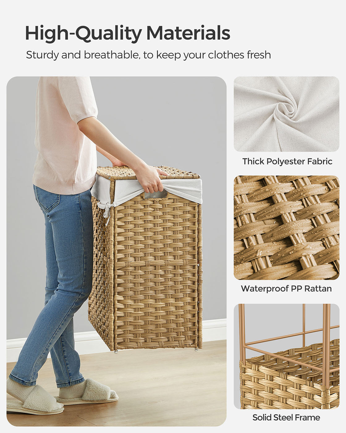 Laundry Hamper with Removable Bag - image 29