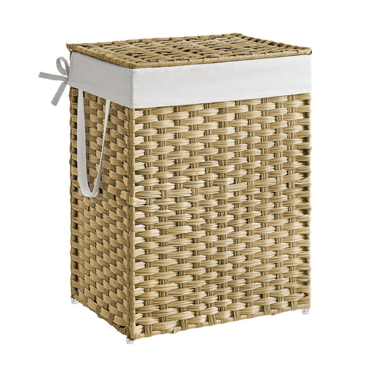 Handwoven Laundry Basket - image 1