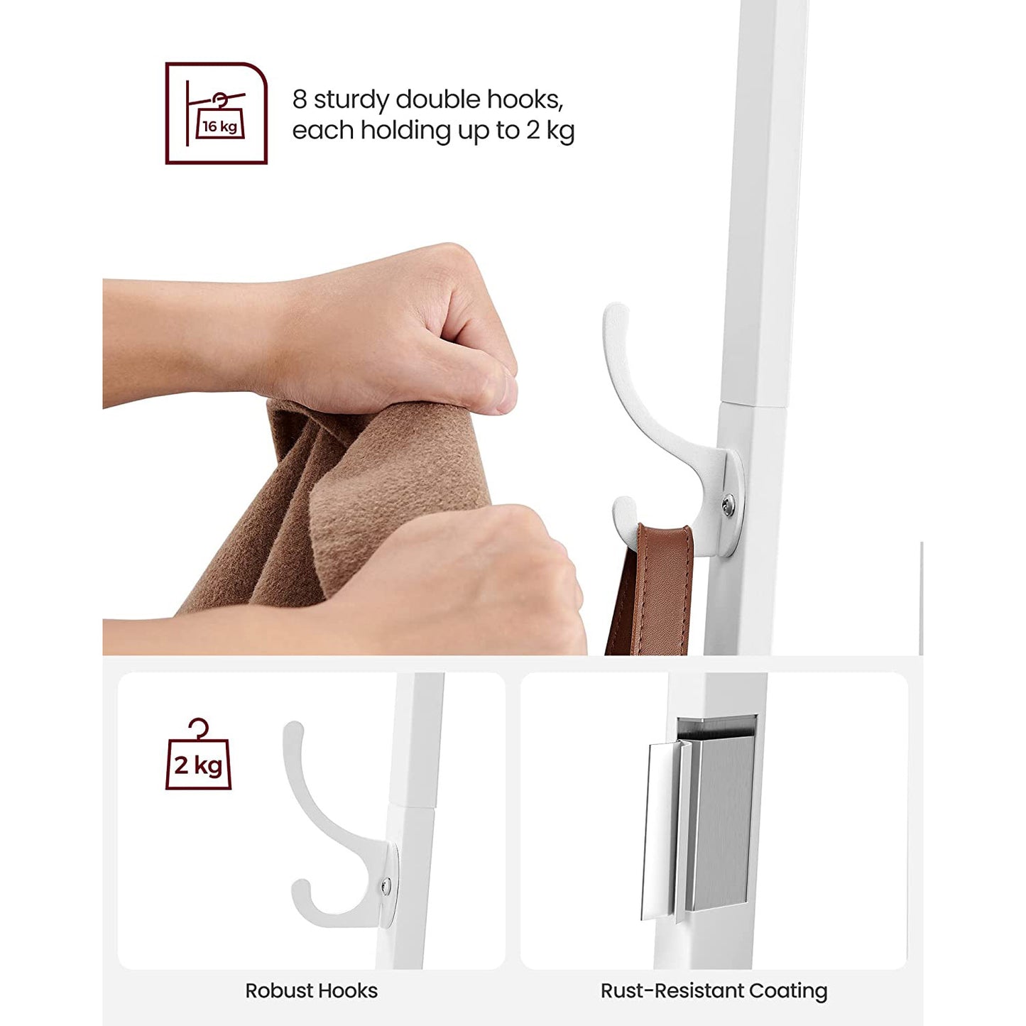 3 Shelves Coat Stand - image 14