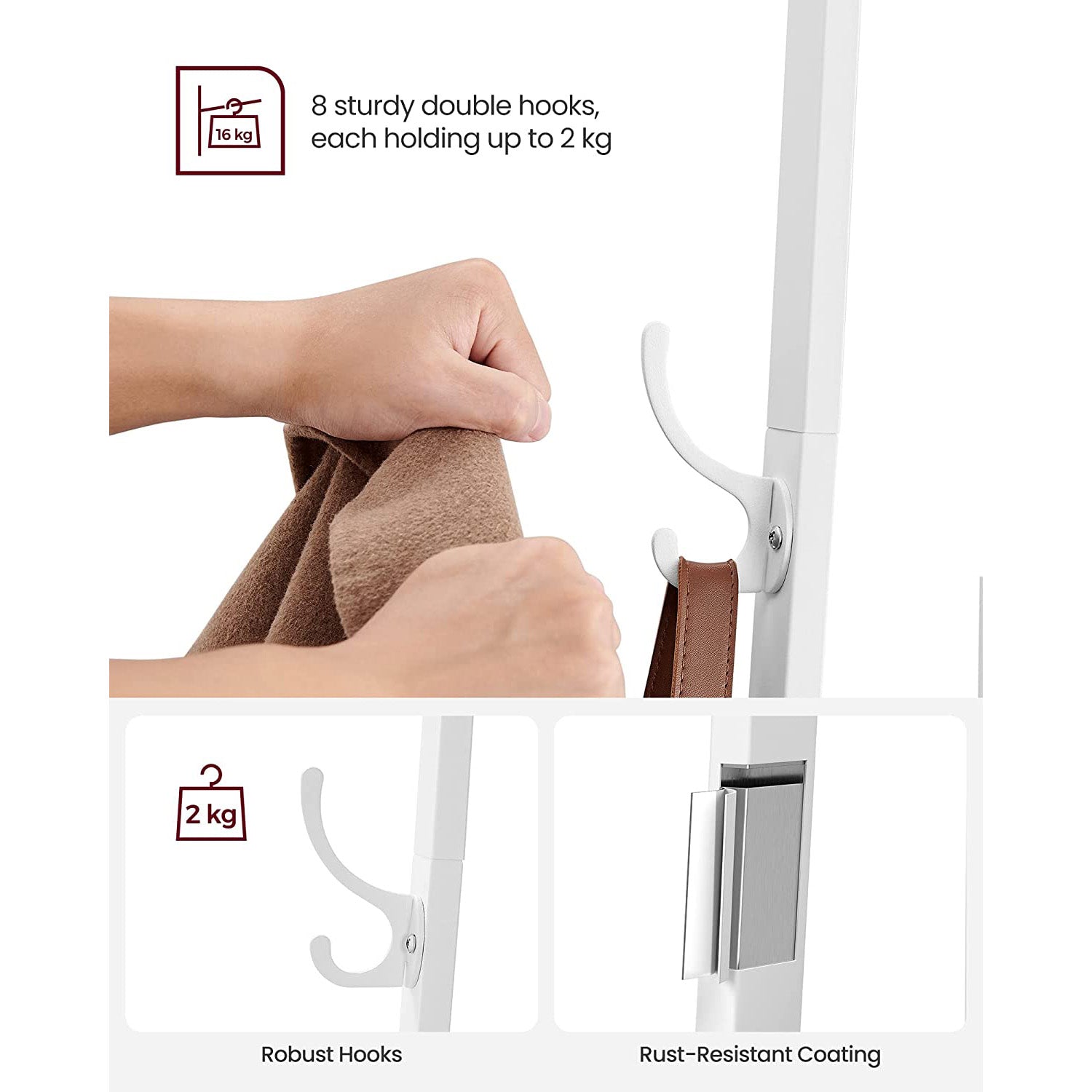 3 Shelves Coat Stand - image 14