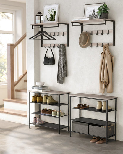 Wall Mounted Coat Rack with 10 Hooks - image 21