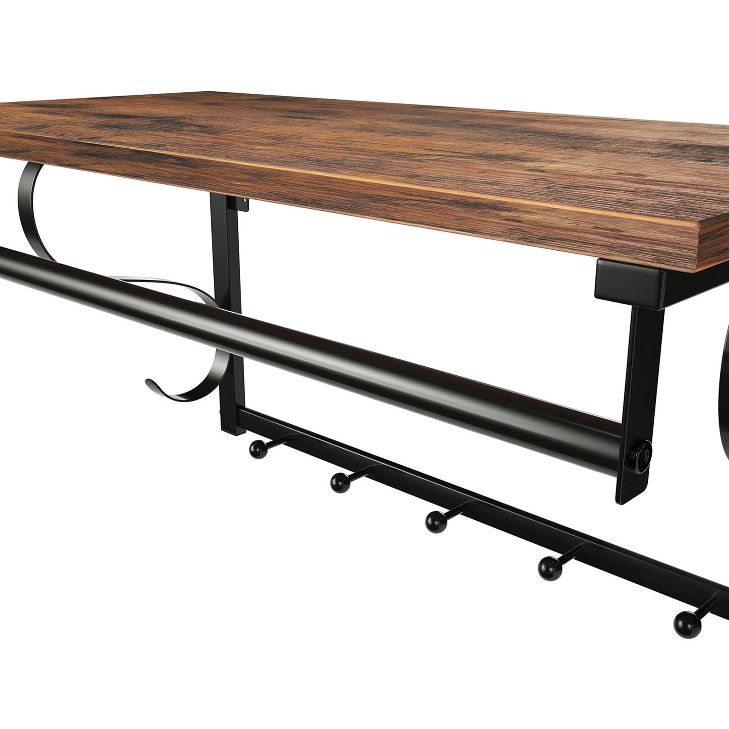 Vintage Floating Coat Shelves - image 8