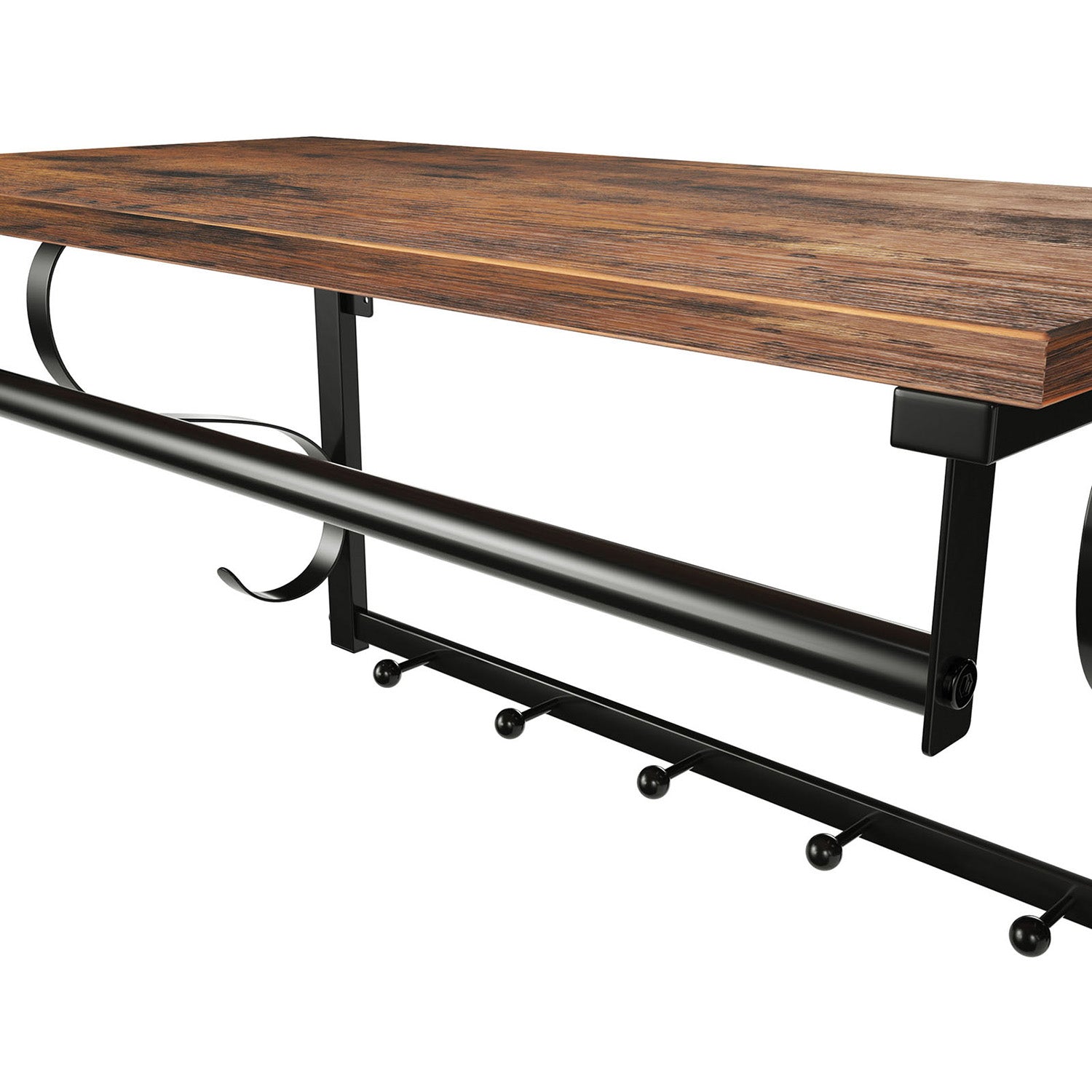 Vintage Floating Coat Shelves - image 8