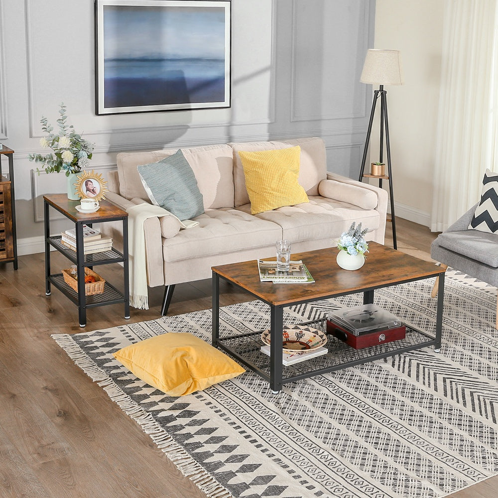 Double Shelves Side Table - image 5