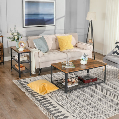 Double Shelves Side Table - image 5