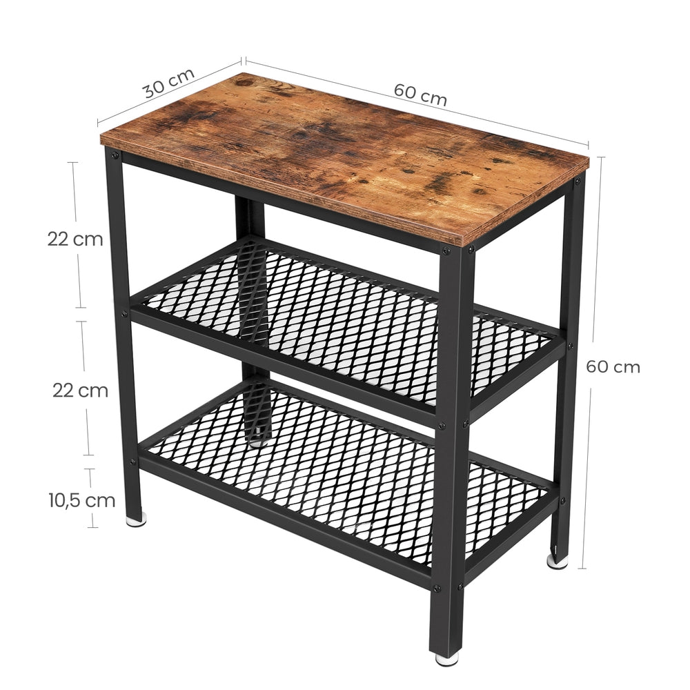 Double Shelves Side Table - image 6