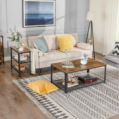 Double Shelves Side Table - image 10