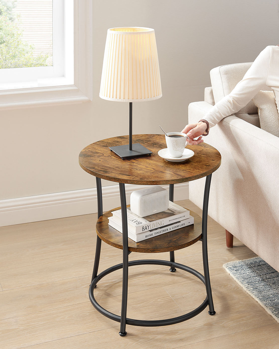 2 Shelves Side Table - image 2