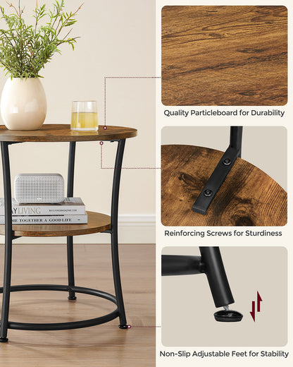 2 Shelves Side Table - image 4