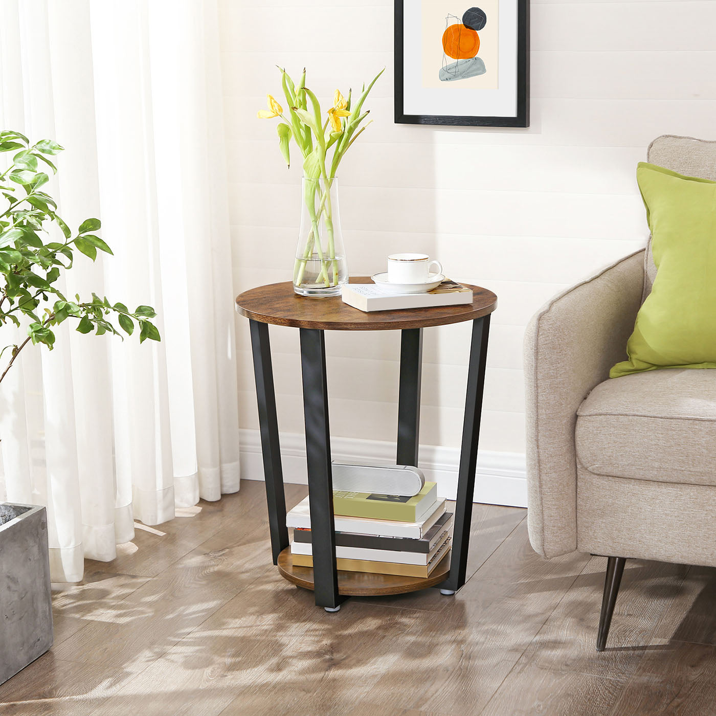 Round Sofa Table - image 3