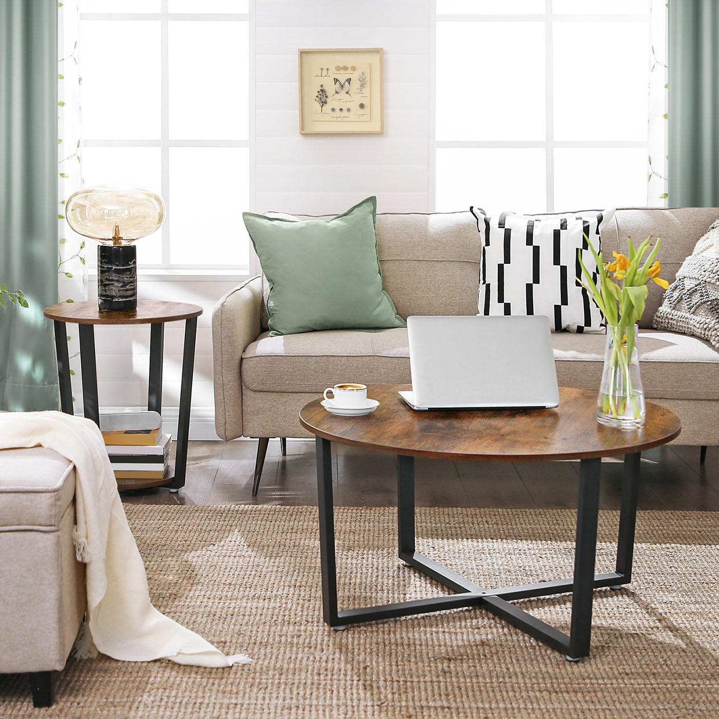 Round Sofa Table - image 5