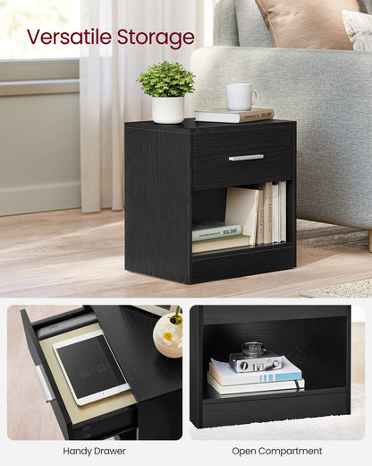 Side Table with Drawer and Handle - image 3