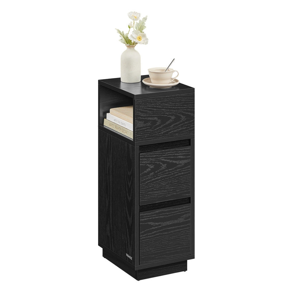 KAILYN Collection Slim Bedside Tables Set of 2 Cloud White - image 25