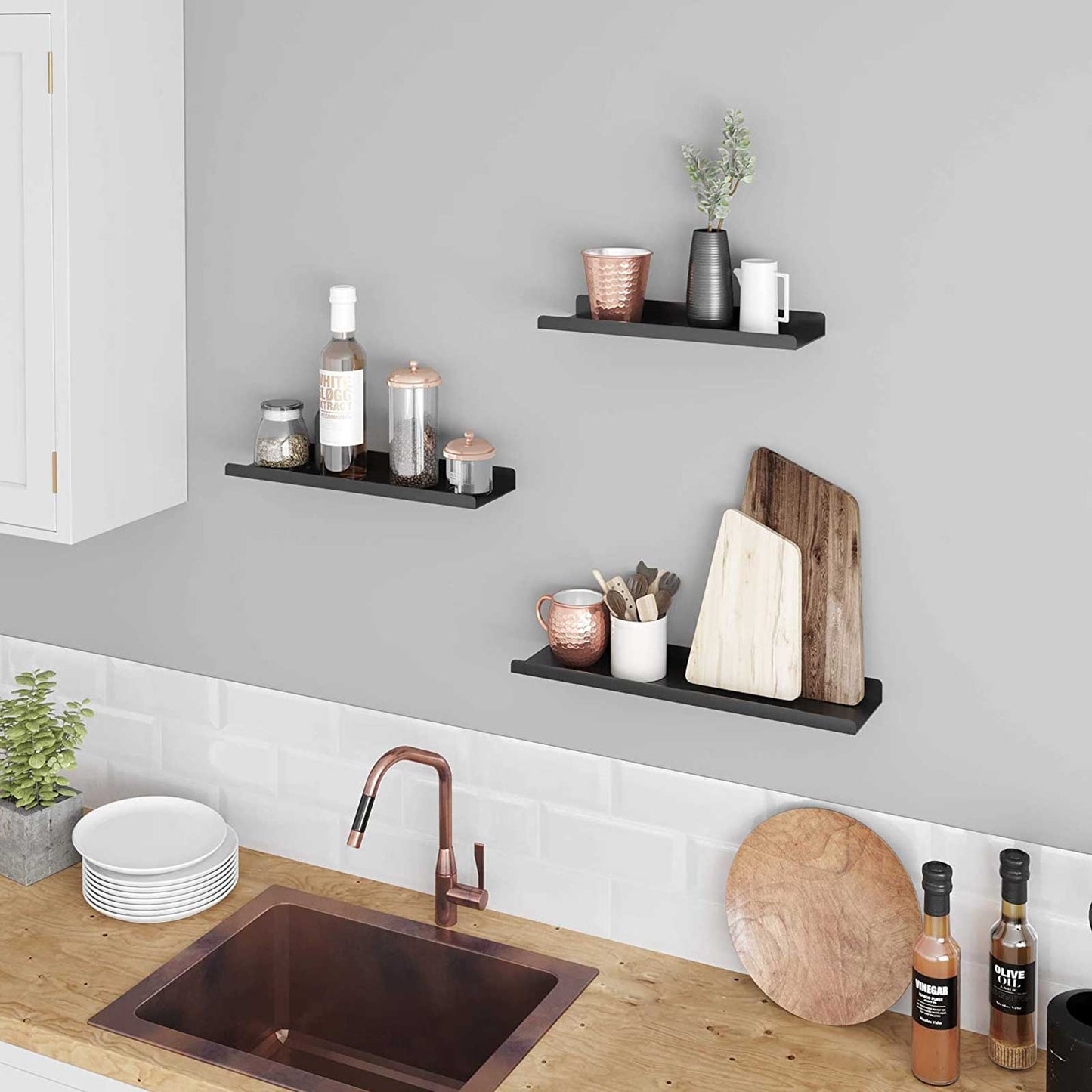 3 Wall Shelves Set - image 3