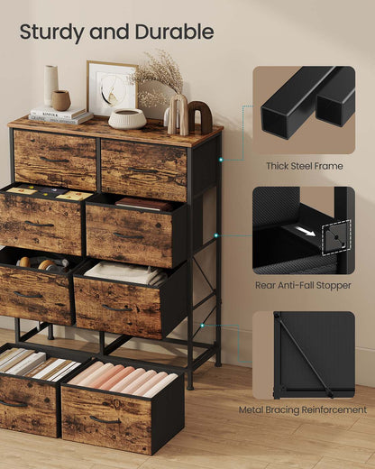 6 drawer chest for versatile fabric storage - image 28