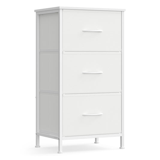 Chest of Drawers 3 Fabric Drawers Storage Unit - image 1