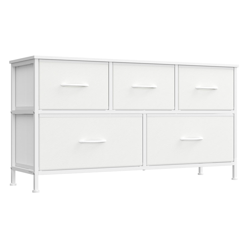 Chest of Drawers 5 Storage Drawers Bedroom - image 1