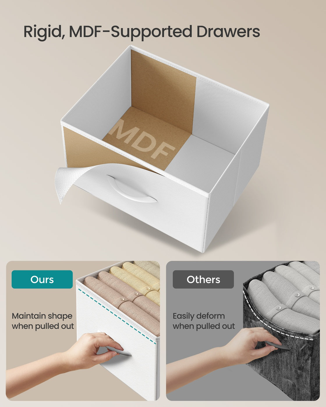 5-drawer chest for versatile fabric storage - image 16