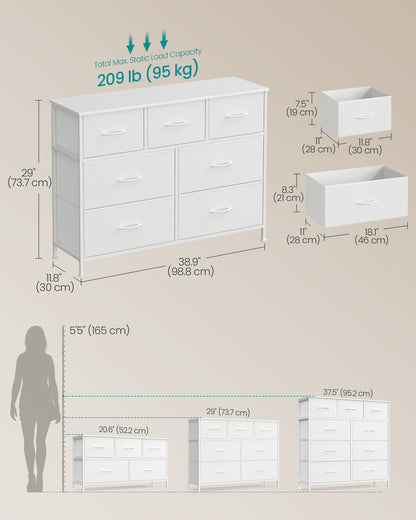 5-drawer chest for versatile fabric storage - image 17