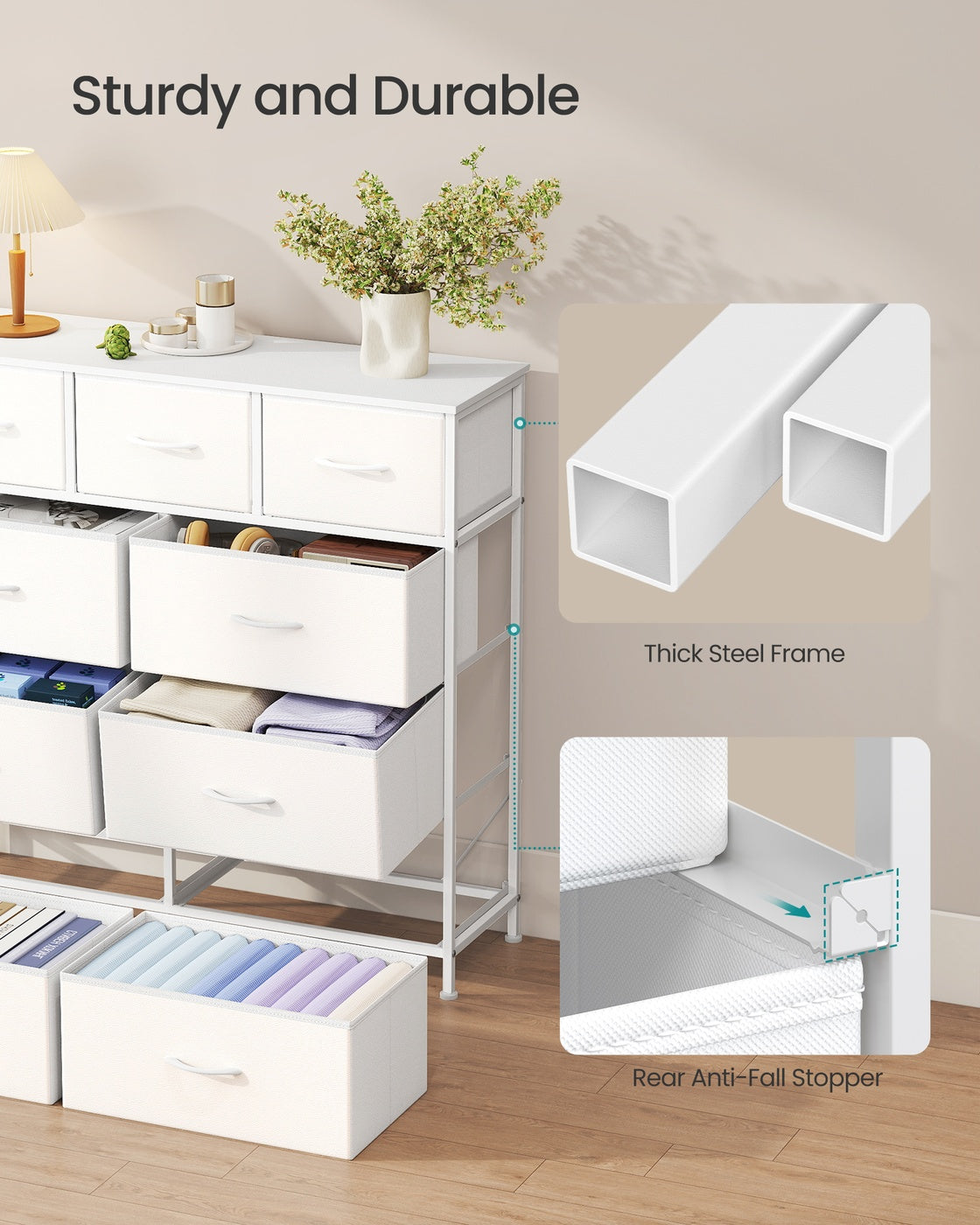 5-drawer chest for versatile fabric storage - image 24