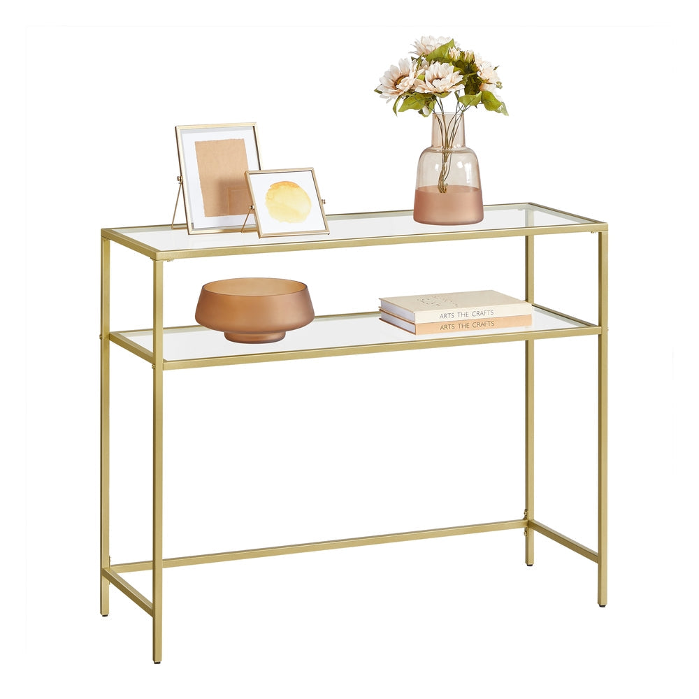 Console Table Gold Colour - image 1