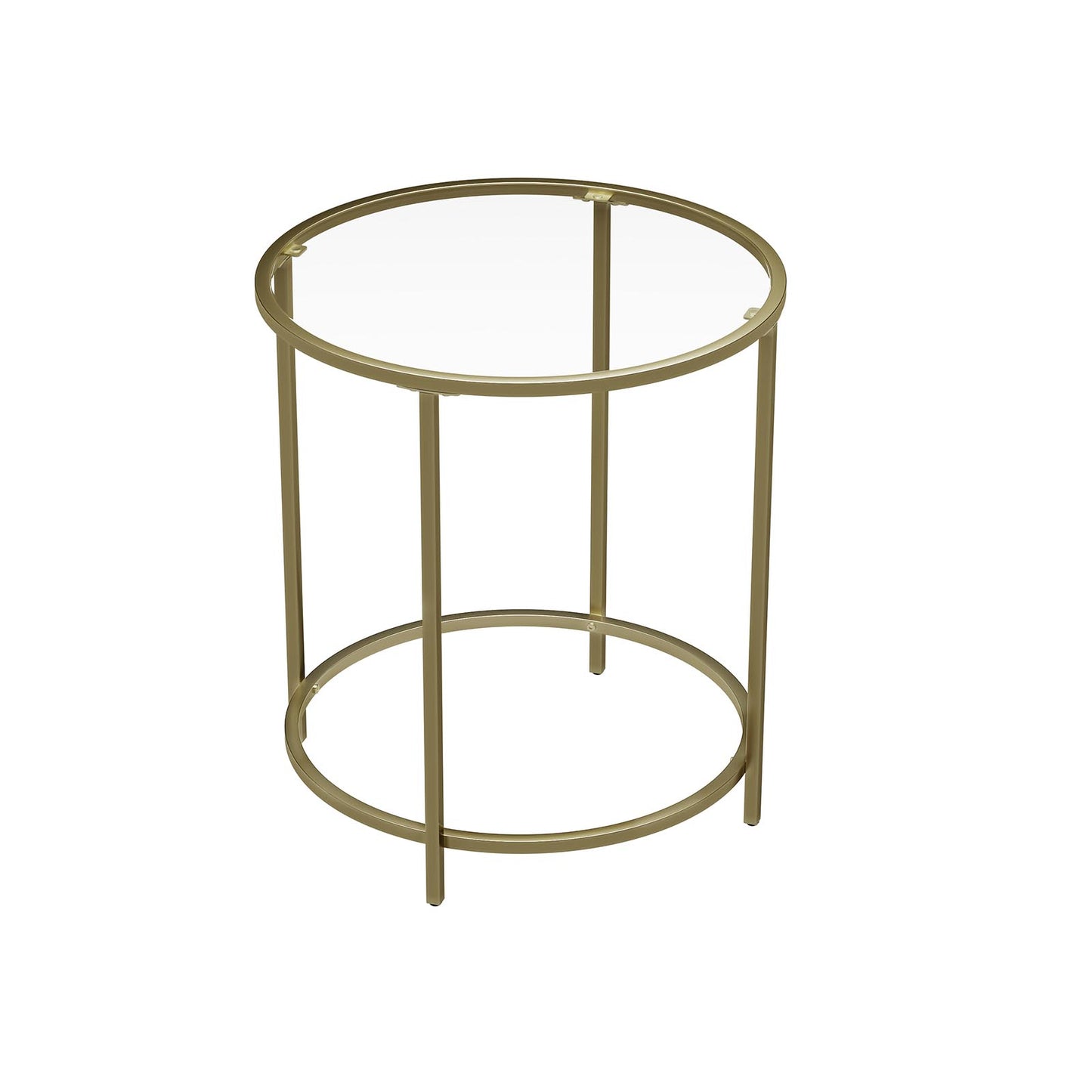 Golden Metal Side Table - image 3